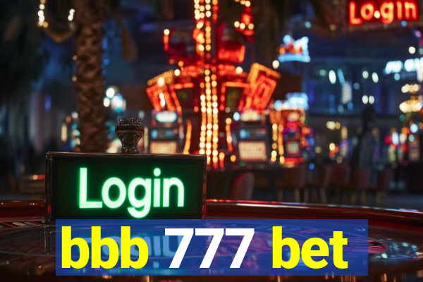 bbb 777 bet